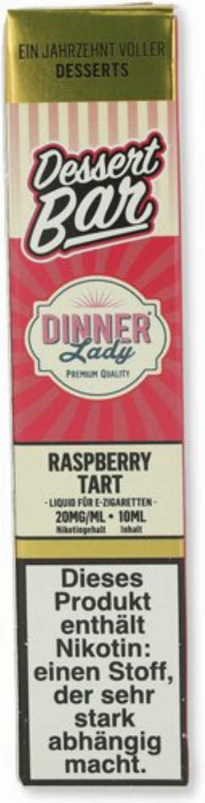 Dinner Lady Dessert Bar Raspberry Tart Liquid 20mg