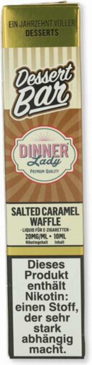 Dinner Lady Dessert Bar Salted Caramel Waffel Liquid20mg