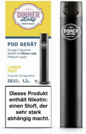 Dinner Lady Einweg E-Zigarette Lemon Tart
