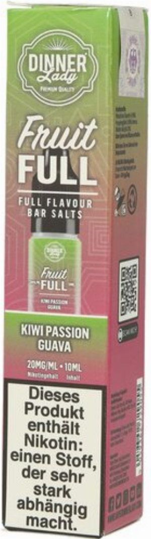 Dinner Lady Fruit Full Kiwi Passion Guava 20mg 10ml