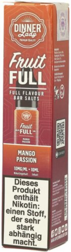 Dinner Lady Fruit Full Mango Passion 10mg 10ml