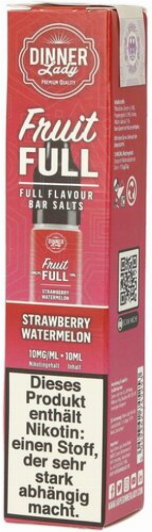 Dinner Lady Fruit Full Strawberry Watermelon 10mg 10ml