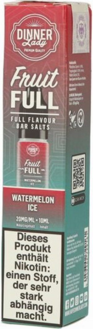 Dinner Lady Fruit Full Watermelon Ice 20mg 10ml