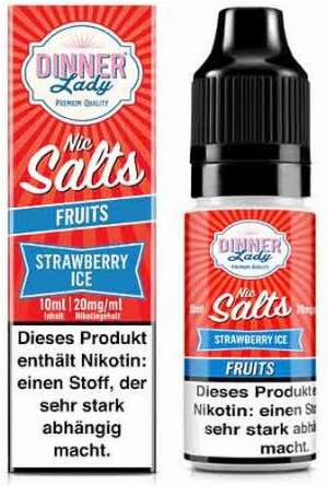 Dinner Lady Liquid Watermelon Ice Nic Salt 10ml 10mg