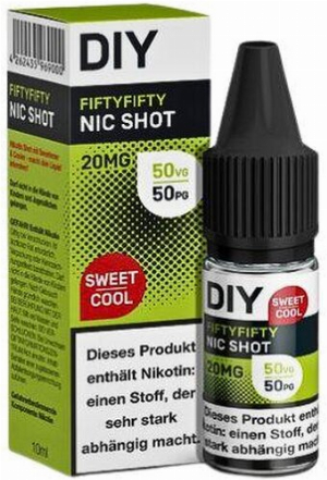 DIY Nikotin Shot Sweet Cool Fiftyfifty 20mg