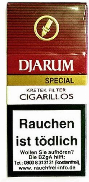 Djarum Special Kretek Filterzigarillos (Artikel wird nicht mehr hergestellt)