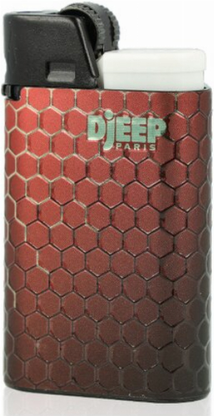 Djeep Paris Feuerzeug  Honey Braun