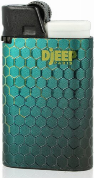 Djeep Paris Feuerzeug  Honey Grün