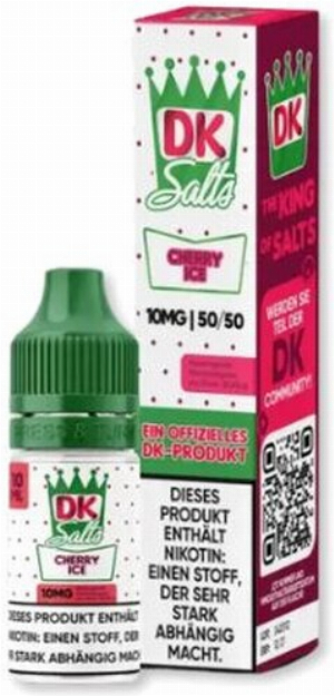 DK Salts Nikotinsalz Liquid Cherry Ice 10mg