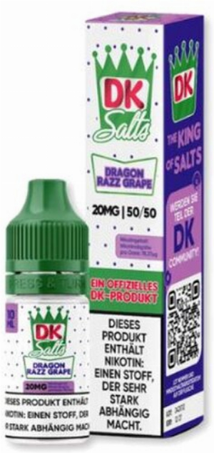 DK Salts Nikotinsalz Liquid Dragon Razz Grape 20mg
