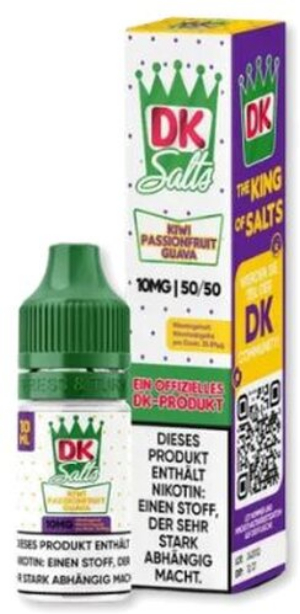 DK Salts Nikotinsalz Liquid Kiwi Passionfruit Guava 10mg