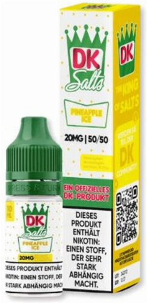DK Salts Nikotinsalz Liquid Pineapple Ice 20mg