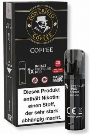 Don Cristo Coffee Prefilled Pod 20mg