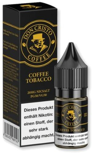Don Cristo Coffee Tobacco Nikotinsalz Liquid 20mg