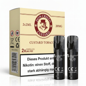Don Cristo Custard Tobacco Prefilled Pod 20mg 2x2ml