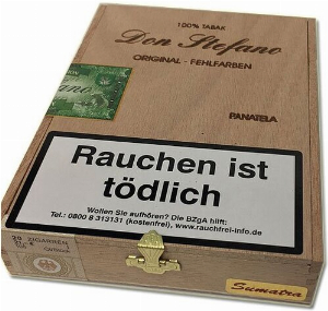 Don Stefano Zigarillos 100% Panatella Sumatra 20er