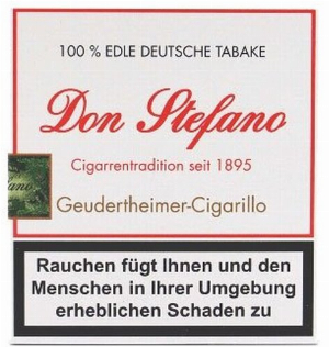Don Stefano Zigarillos Geudertheimer 