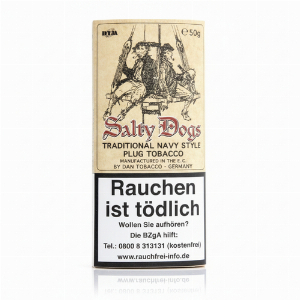Don Tobacco Salty Dogs Plug Pfeifentabak 50g