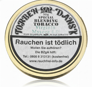 Don Tobacco T. D. Virginia Mysore 4,0mm Pfeifentabak 50g