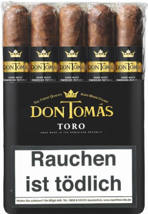 Don Tomas Bundle Dom. Rep. Toro Zigarren 10 Stück