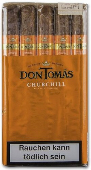 Don Tomas Bundles HON Churchill Zigarren 5 Stück