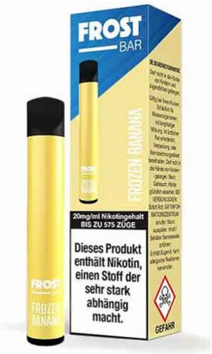 Dr. Frost Bar 600 Einweg E-Zigarette Frozen Banana 20mg