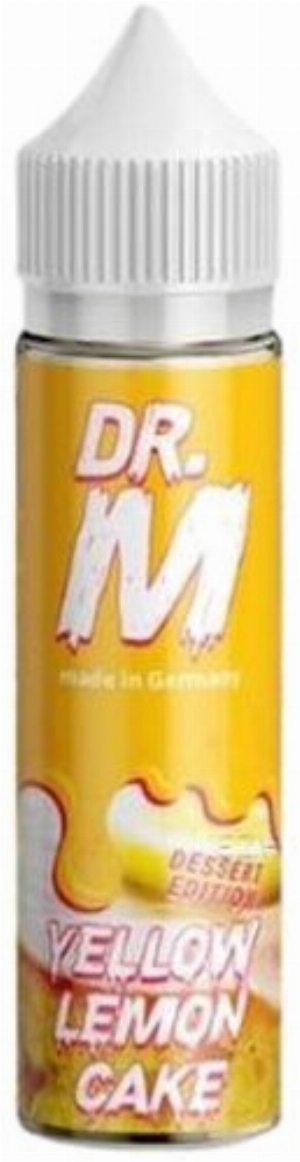 DR. M YELLOW LEMON CAKE DESSERT EDITION Premium Aroma-Shot Yellow Lemon Cake 10ml