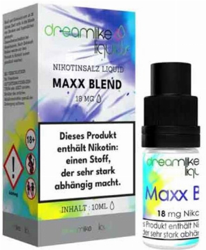 Dreamlike Nikotinsalz Liquid Maxx Blend 18mg