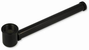 Dreamliner Kräuterpfeife Glas/Metall Schwarz Travelkit