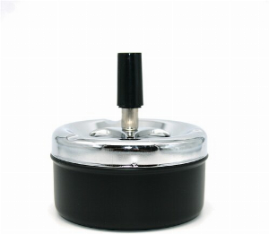 Drehascher schwarz matt