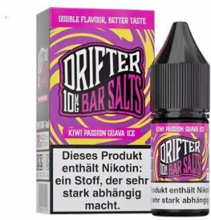 Drifter Bar Salts Nikotinsalzliquid Kiwi Passion Guava Ice 10mg