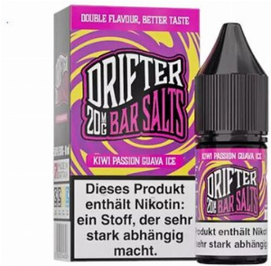 Drifter Bar Salts Nikotinsalzliquid Kiwi Passion Guava Ice 20mg