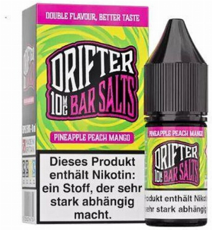 Drifter Bar Salts Nikotinsalzliquid Pineapple Peach Mango 10mg