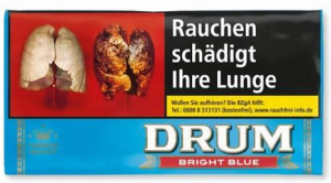 Drum Tabak Bright Blue 30g Päckchen Zigarettentabak 