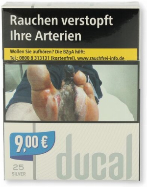 Ducal Silver Zigaretten XL 25er