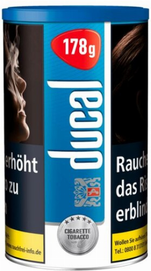 Ducal Tabak Blue 168g Dose Zigarettentabak