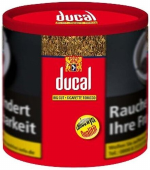 Ducal Tabak Rot Big Cut 63g Dose Zigarettentabak