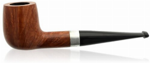Dunhill Pfeife The White Spot Silberring