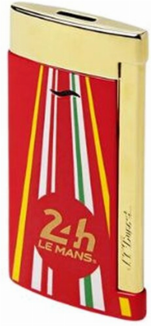 Dupont Feuerzeug Slim 7 Le Mans rot/gold 027790 Jet