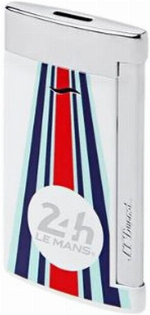 Dupont Feuerzeug Slim 7 Le Mans weiß/chrom 027788 Jet