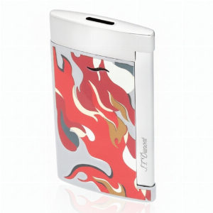 Dupont Slim 7 camo red & chrome 277551
