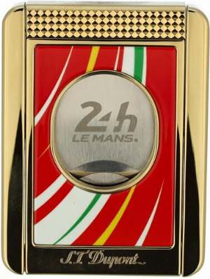 Dupont Zigarrenabschneider Stand rot/weiß gold 003490