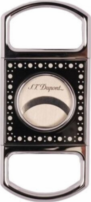 Dupont Zigarrencutter Derby chrom schwarz