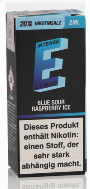 E-Intense Blue Sour Raspberry Ice Nikotinsalz Liquid 2ml 20mg