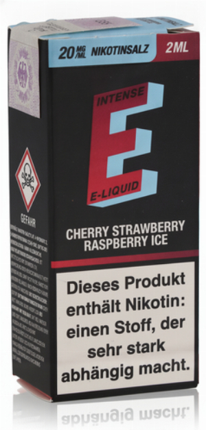 E-Intense Cherry Strawberry Raspberry Ice Nikotinsalz Liquid 2ml 20mg