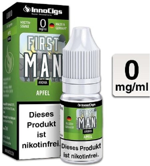 E-Liquid InnoCigs First Man Apfel 0mg Nikotin