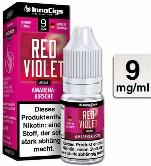 E-Liquid InnoCigs Red Violet Amarenakirschen 9 mg Nikotin