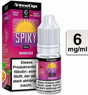 E-Liquid InnoCigs Spiky Maracuja 6mg Nikotin