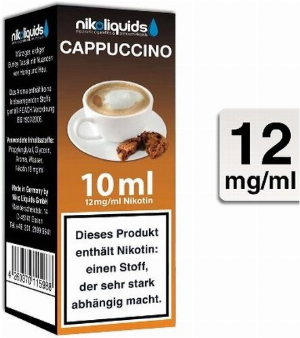 E-Liquid NIKOLIQUIDS Cappuccino 12 mg