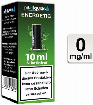E-Liquid NIKOLIQUIDS Energetic 0mg Nikotin